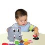 Joc educativ Elefant care te invata formele si culorile